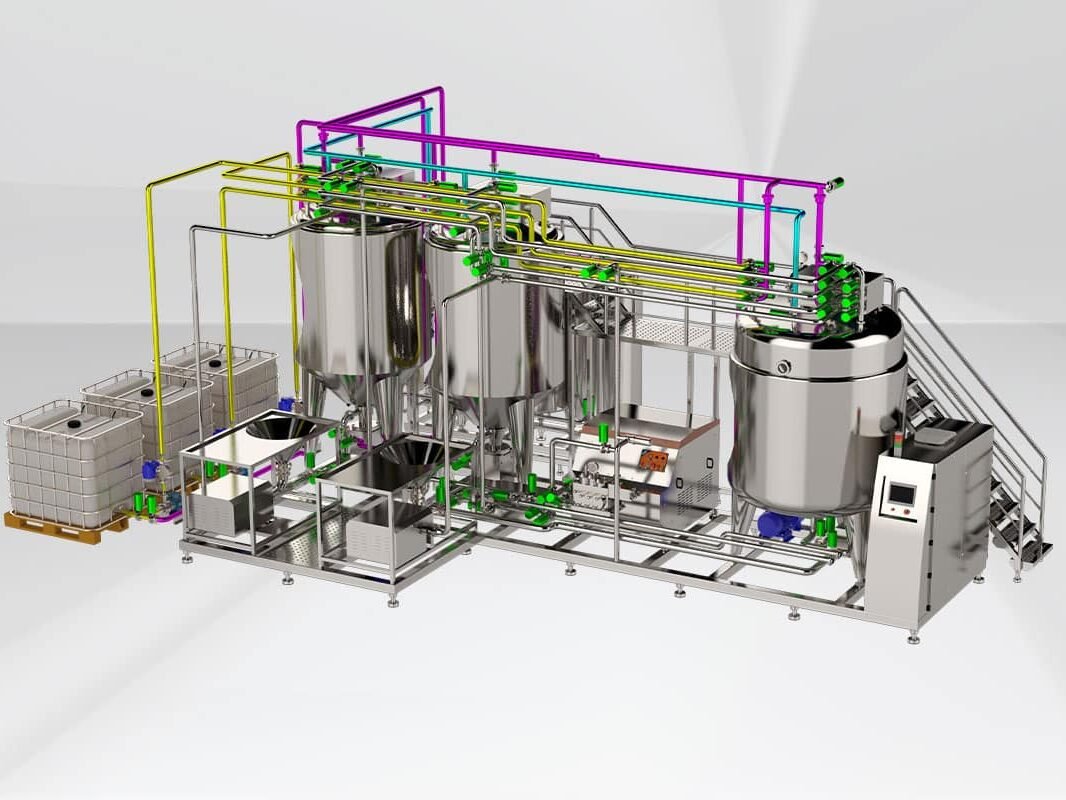 cosmetic production line