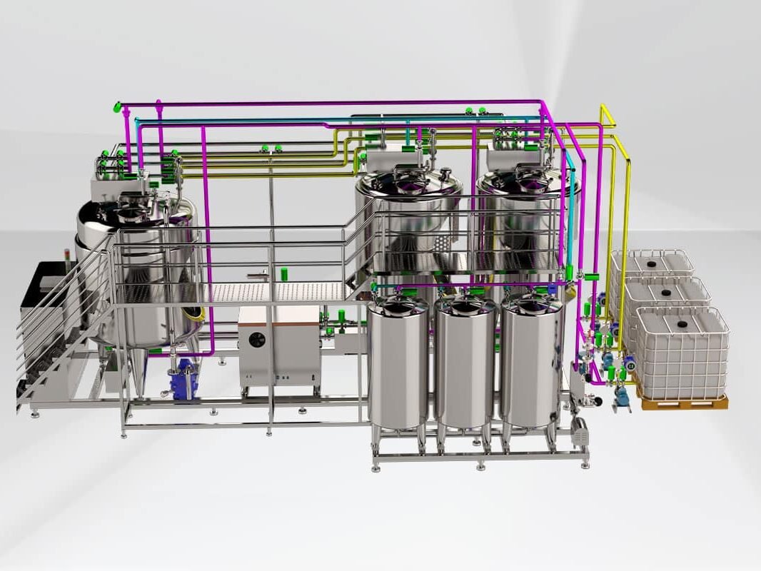 cosmetic production line