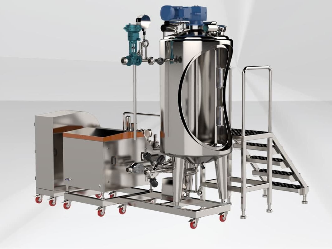 hair dye production unit