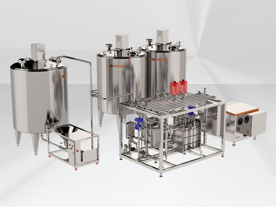 fruit juices production plant