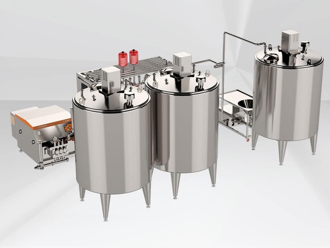 fruit juices production plant