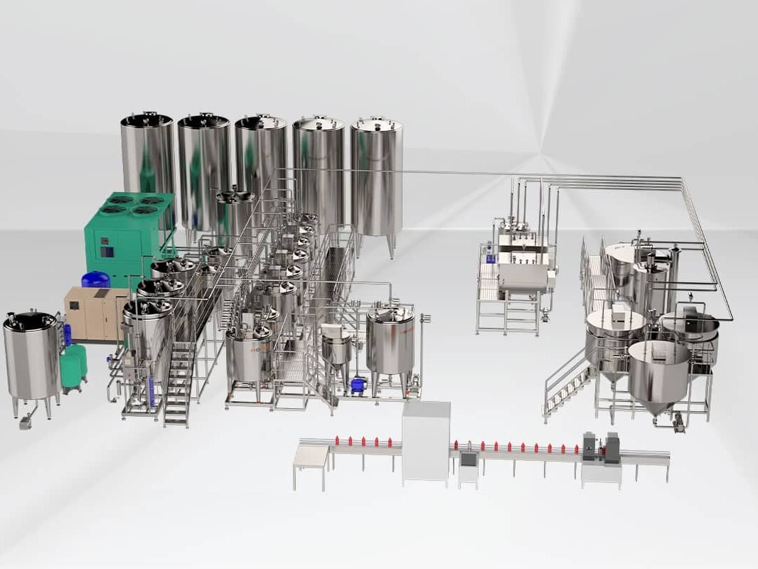 ketchup mayonnaise full automatic production line