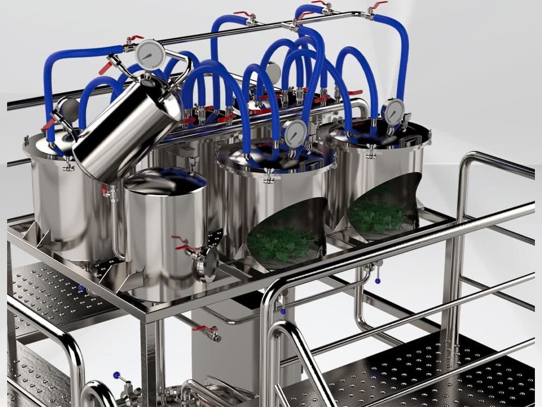 plant paint preparation line