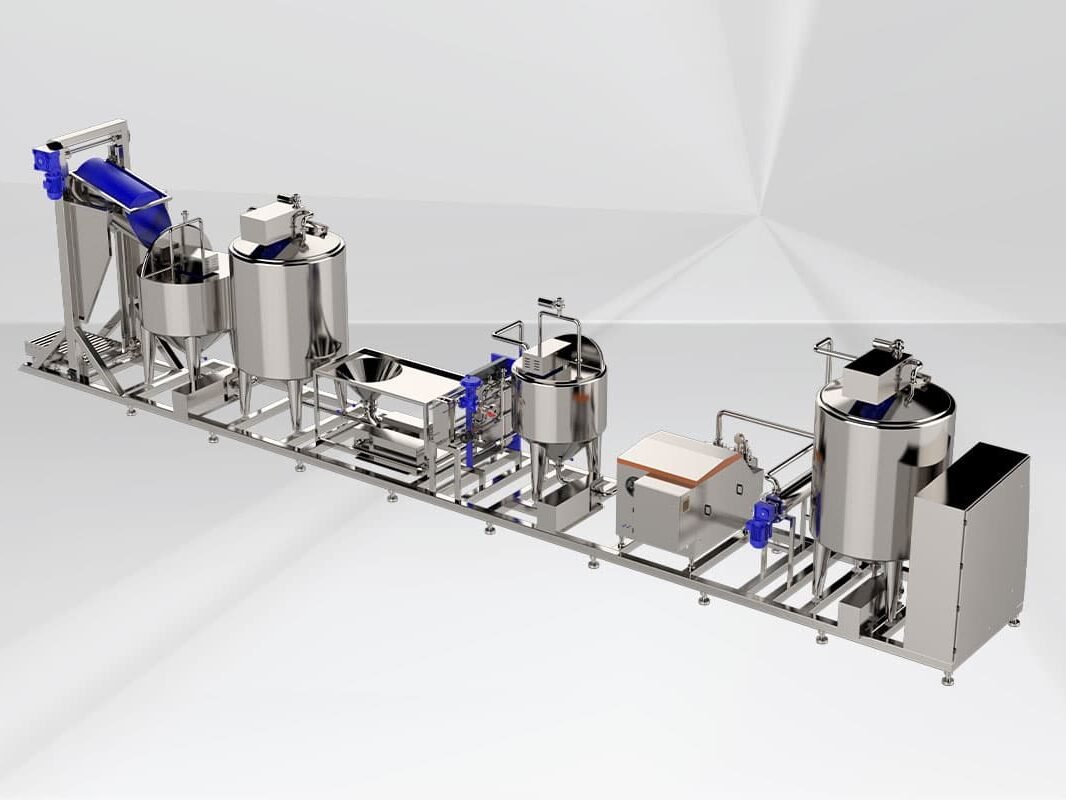 sauce production line