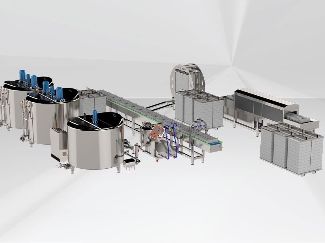 uf cheese production line