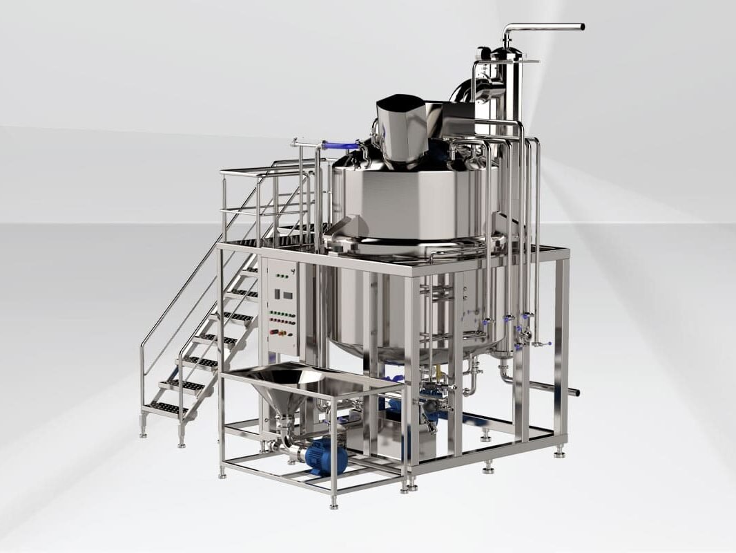 vacuum processing production line