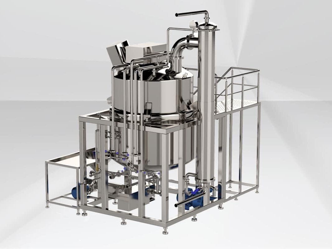vacuum processing production line